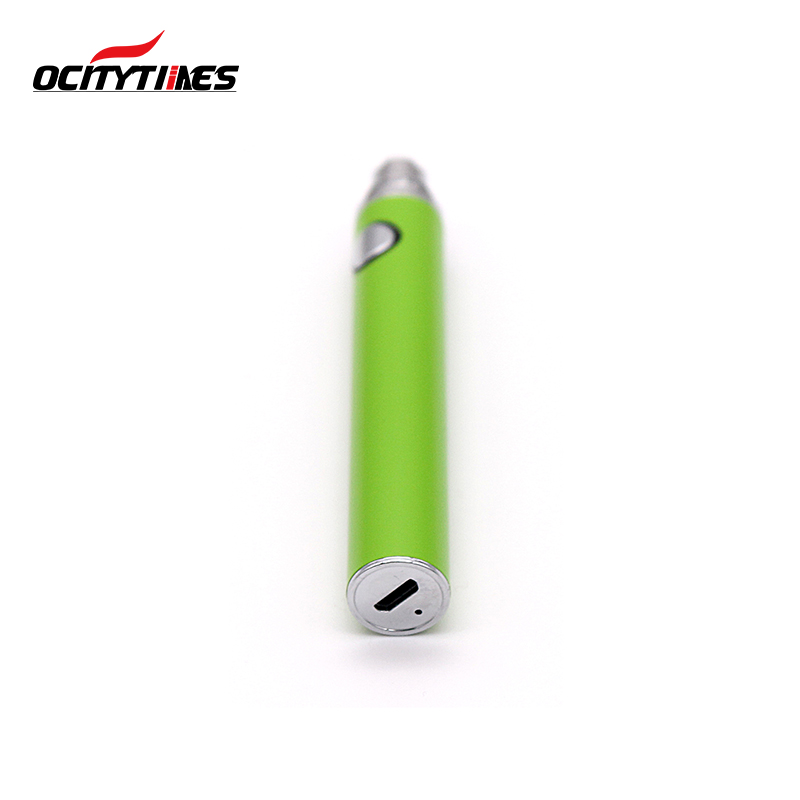 Ocitytimes新しい充電式650mahVapeバッテリー（ボタン付き）